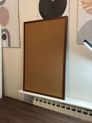 Cork bulletin board new with gift set of 80 pins