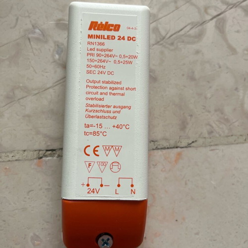 Relco RN1366 LED Power Supply 24V DC new