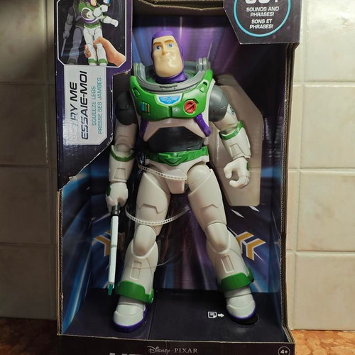 Buzz Lightyear Laser Blade action figure like new