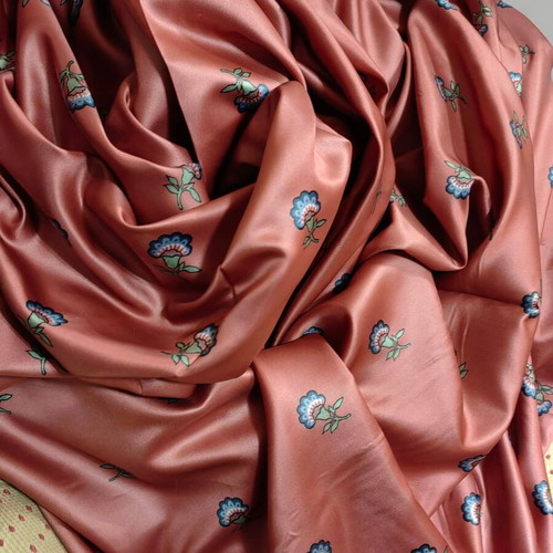 Satin fabric new, 280 cm wide and 5 meters long