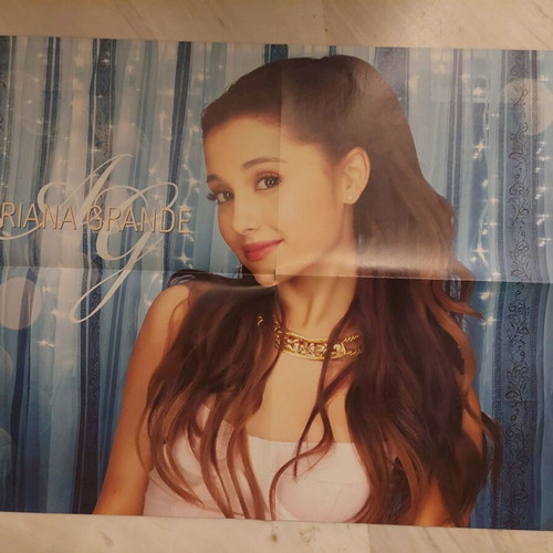 Ariana Grande & One Direction poster used, size 57x41