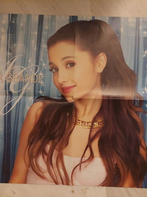 Ariana Grande & One Direction poster used, size 57x41
