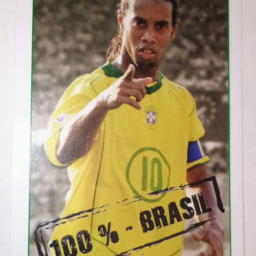 Ronaldo Mundial 2002 Collectible Card like new