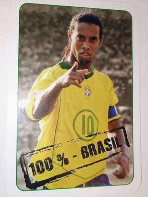 Ronaldo Mundial 2002 Collectible Card like new