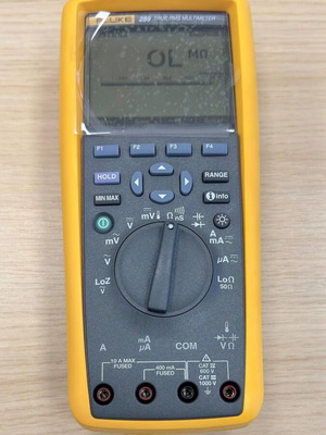 Fluke 289 Digital True RMS Multimeter new with AC/DC Resistance Capacitance Temperature