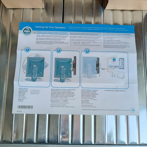 Dell Multimedia Speaker System Model AS501 new