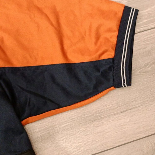 Nike Polo T-shirt used, orange and blue, size M