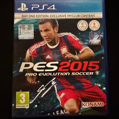 Pro Evolution Soccer 2015 for PS4 like new