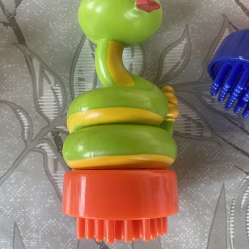Bristle Blocks Animal Figures Set like new by Battat