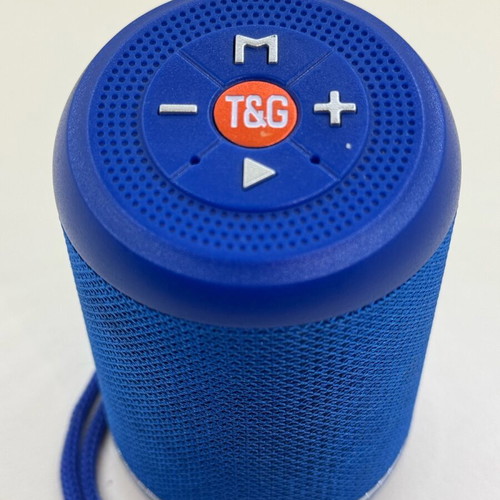 T&G Portable Bluetooth Speaker new, blue