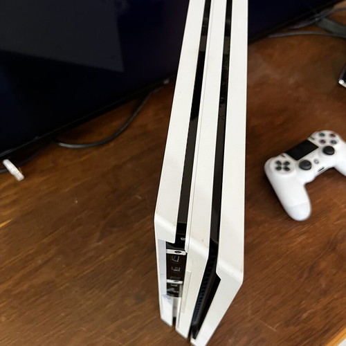 PlayStation 4 Pro Glacier White 1TB console with GoldH firmware