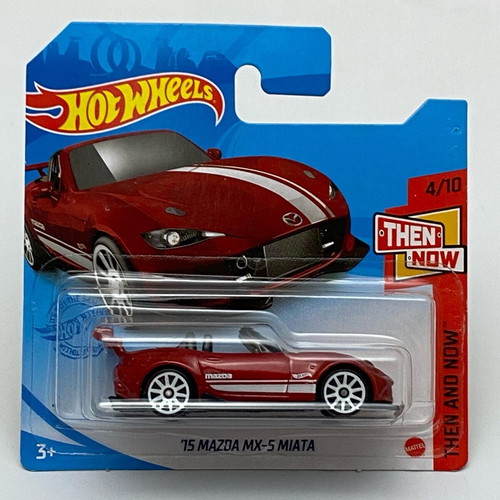 Mazda MX-5 Miata Hot Wheels 1:64 collection, new, pack of 4