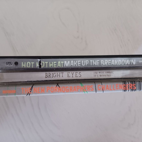 CD albums Hot Hot Heat, Bright Eyes & The New Pornographers like new, rock