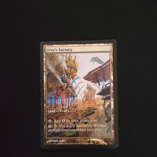 Urza's Factory Magic: The Gathering card used