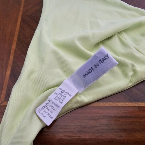 Tenera Carlotta swimwear used, red size 48 and green size 46