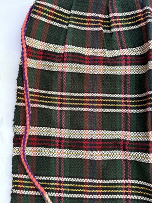 Traditional wool apron