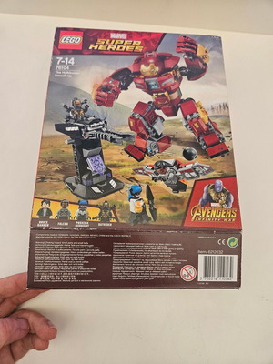 Lego Super Heroes 76104 The Hulkbuster Smash-Up μεταχειρισμένο, πλήρες με κουτί και οδηγίες