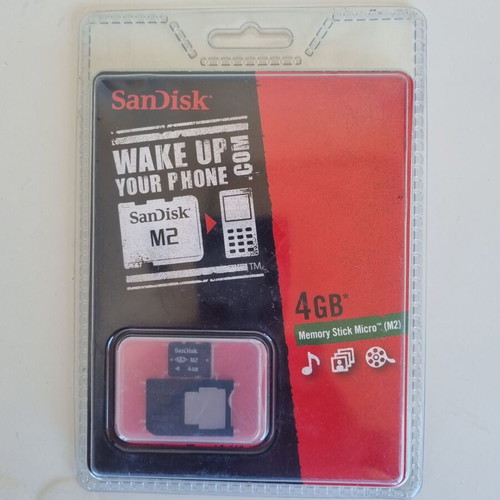 SanDisk Memory Stick Micro (M2) 4GB new sealed