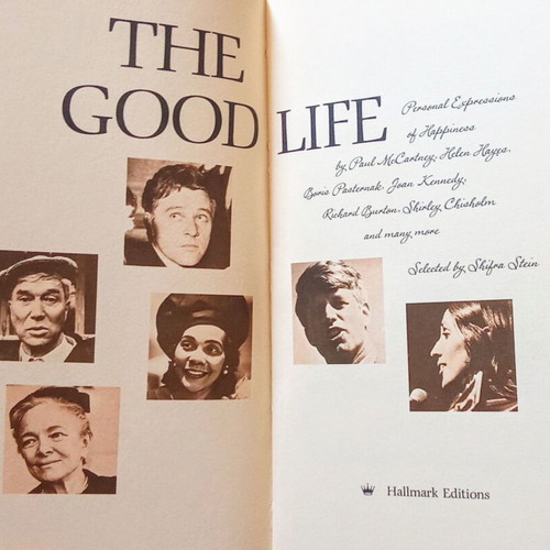 The Good Life vintage book and Crafts From Around the World book