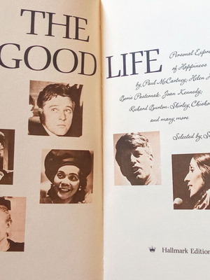 The Good Life vintage book and Crafts From Around the World book