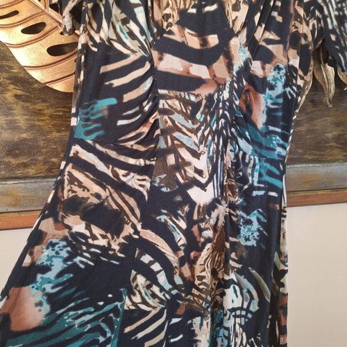 Roberto Cavalli Vintage elastic draped cocktail dress, like new, size M