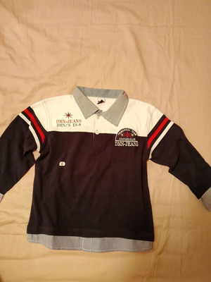 Polo shirt DMN Domina Sport new, size 6, blue