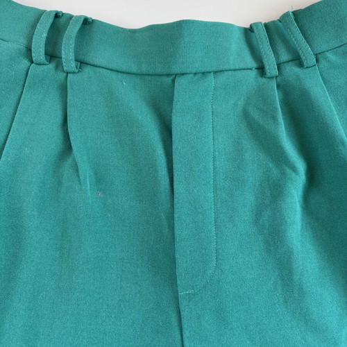 Pink Woman high waisted shorts, green, size M