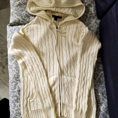 Tommy Hilfiger knitted cardigan like new, beige, size M