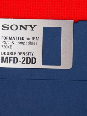 Sony MFD-2DD floppy disk new