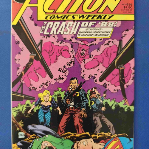 Action Comics 635 used, grade VF or above