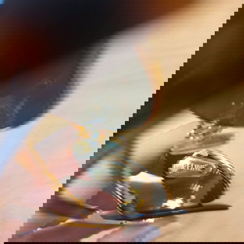 Γυαλιά ηλίου Celine Triomphe καινούργια, χρυσός σκελετός, πράσινοι φακοί