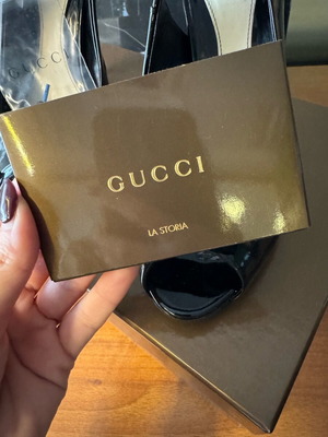 Gucci pumps like new, size 38.5, black