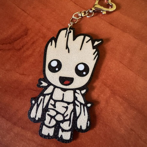 Groot keychain like new