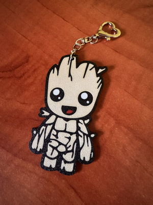 Groot keychain like new