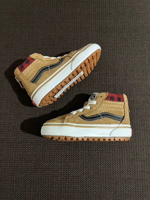 Παιδικά μποτάκια Vans Sk8-Hi Zip MTE Kids καινούρια μέγεθος 19 καφέ