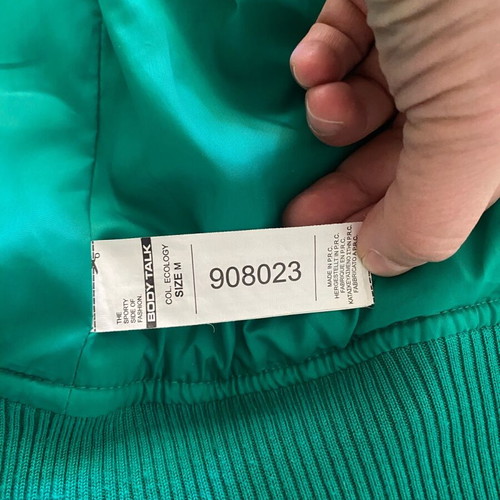 Abysse Women's Sleeveless Jacket Green Like New