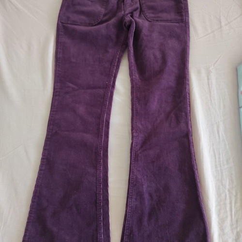 A Girl's World corduroy kids' pants No 10, purple