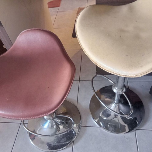 Stools used, set of 3 pieces