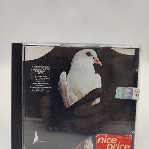 Santana's Greatest Hits CD like new, rock