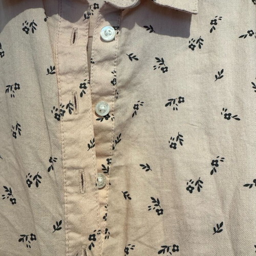 Dress with buttons and belt 140 cm 9-10 years like new H&M