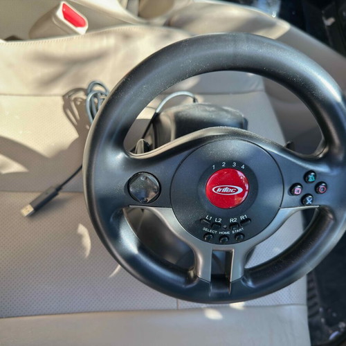 Intec Racing Wheel compatible with PS3 and PC