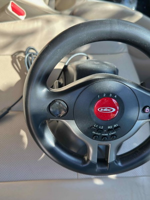Intec Racing Wheel compatible with PS3 and PC