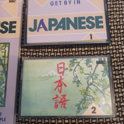 Get By in Japanese BBC Travel Pack language course, like new