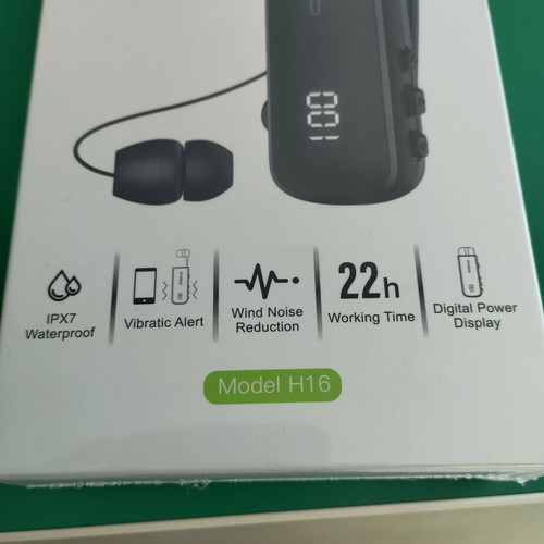 Firo H16J In-ear Bluetooth Handsfree clip-on headset like new