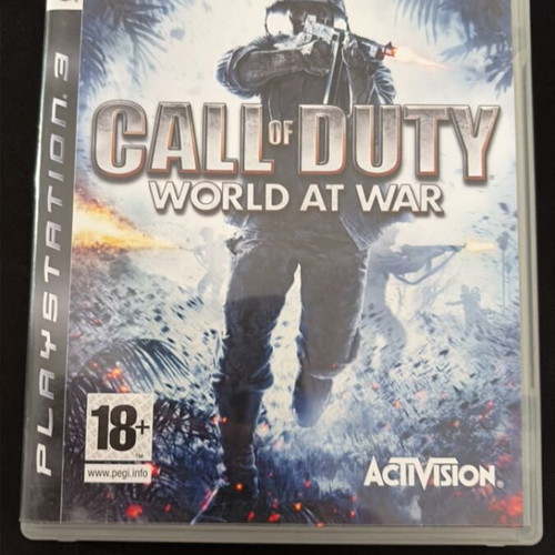 Call of Duty World at War PS3 game like new