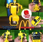 Happy Meal BUMBLEBEE Transformers Animated McDonald's Hasbro 2008 Φιγούρα Δωράκι Μακ Ντόναλντς yellow car figure Robot Action Συλλεκτικό και Σπάνιο RARE COLLECTIBLE