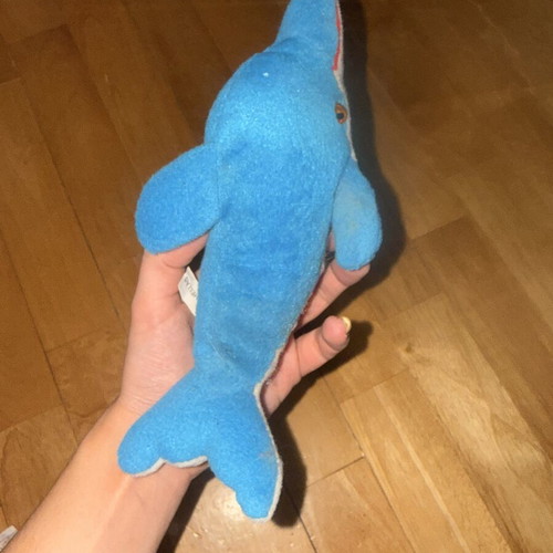 Dolphin plush toy like new