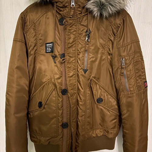Emerson jacket used, size small, gold