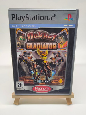 Ratchet Gladiator Platinum Sony PlayStation 2 PS2 μεταχειρισμένο, πλήρες και λειτουργικό