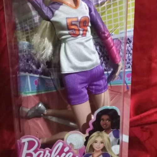 Barbie Volleyball Player New With Multiple Static Joints